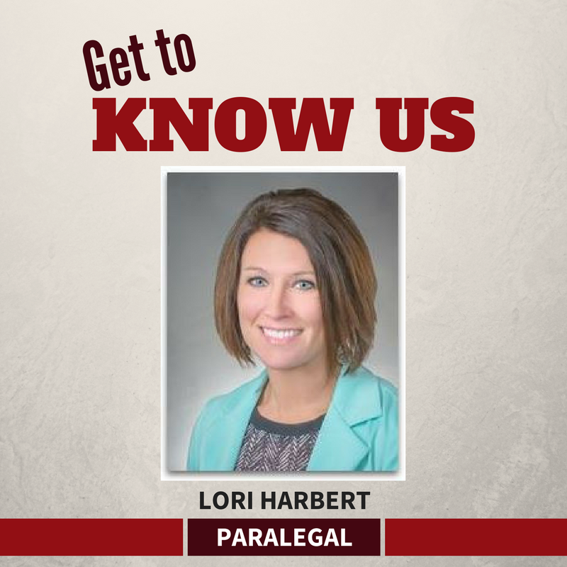 Lori Harbert Paralegal